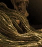 First Snow hand spun yarn - recycled wool - 100 yards - Image 3