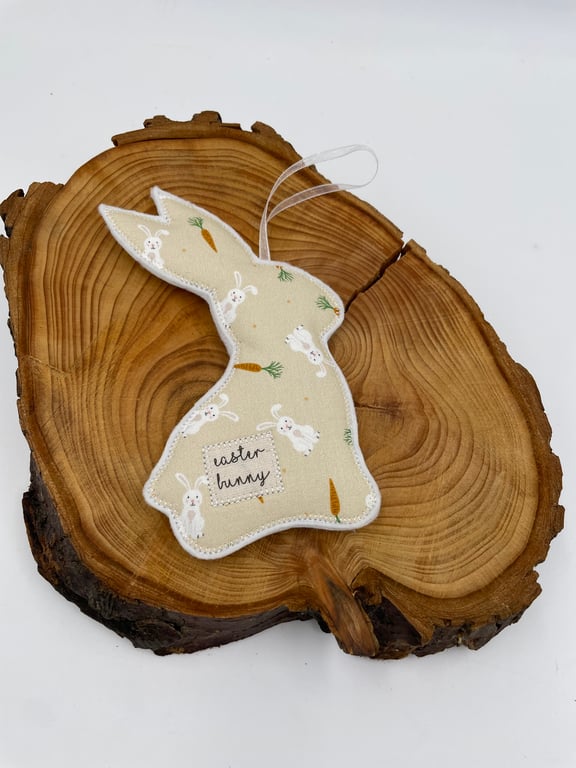 Hanging Easter bunny decoration