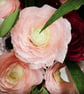 Burgundy and Pink Paper Flower bouquet - Image 3
