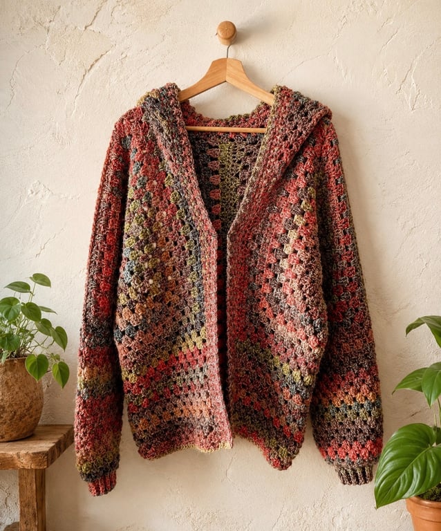 PATTERN! Make your own hexagon hoodie! 