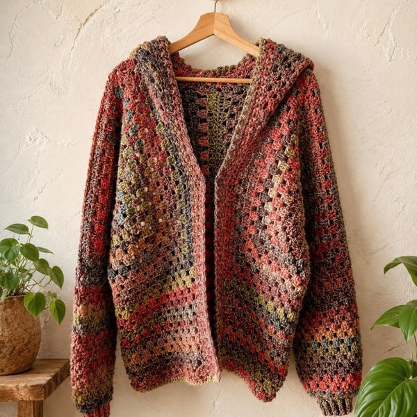 PATTERN! Make your own hexagon hoodie! 