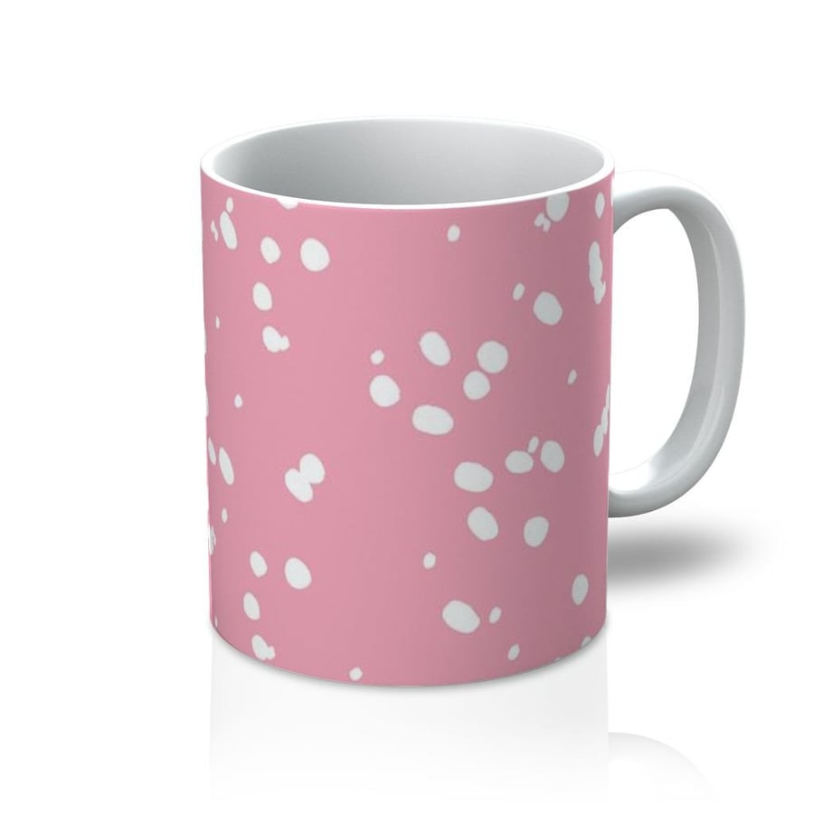 Pink Dotty Mug