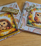 Handmade Cute Forest Animal Greeting Card Bundle