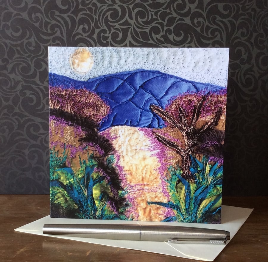 ‘Road Less Travelled’ Blank Card.