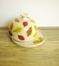 Butter Dish - Autumn Beech and Oak Leaves, Pattern - Image 5