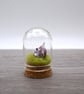 small glass wisp holding heart keepsake gift - Image 2