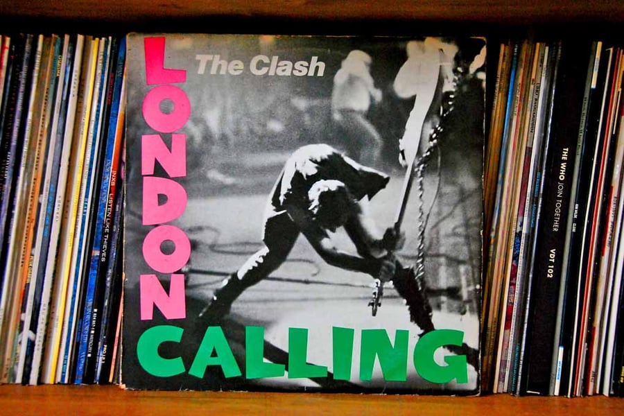 The Clash London Calling LP Album Cover Photograph Print