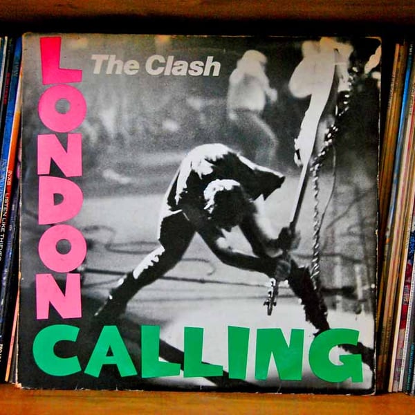 The Clash London Calling LP Album Cover Photograph Print