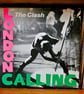The Clash London Calling LP Album Cover Photograph Print