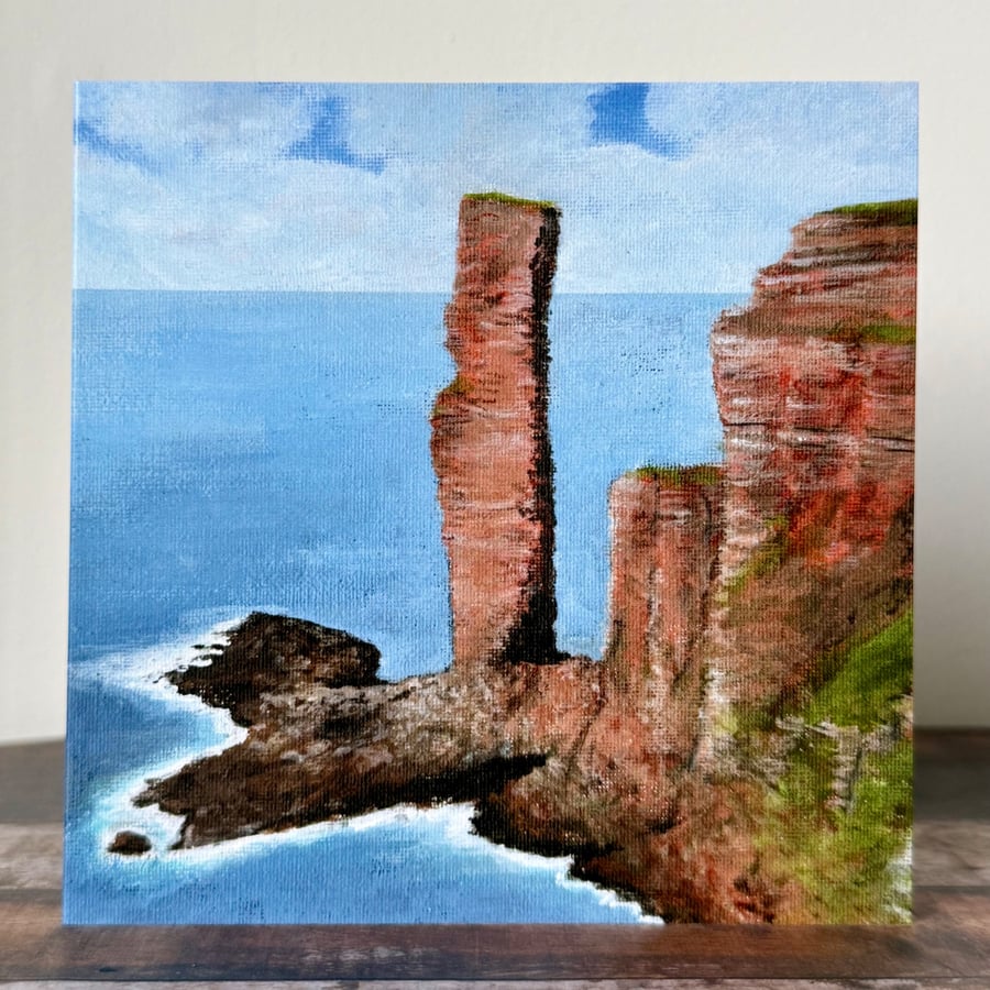 Old Man of Hoy Card