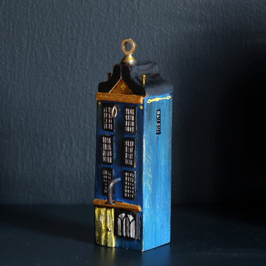 Wonky Buildings, Amsterdam Driftwood Art