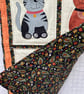 Wall Hanging for Cat Owner, Funny Cat Faces, Appliquéed and Quilted Home Decor.  - Image 6