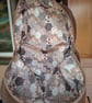 Brown stripy backpack - Image 2