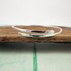 Sterling Silver Simple Hammered  Bangle, Adjustable Fit, Wrap Bracelet