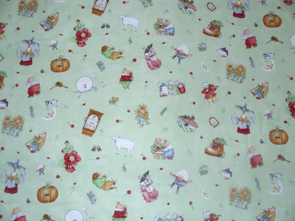 Nursery Rhymes cot quilt