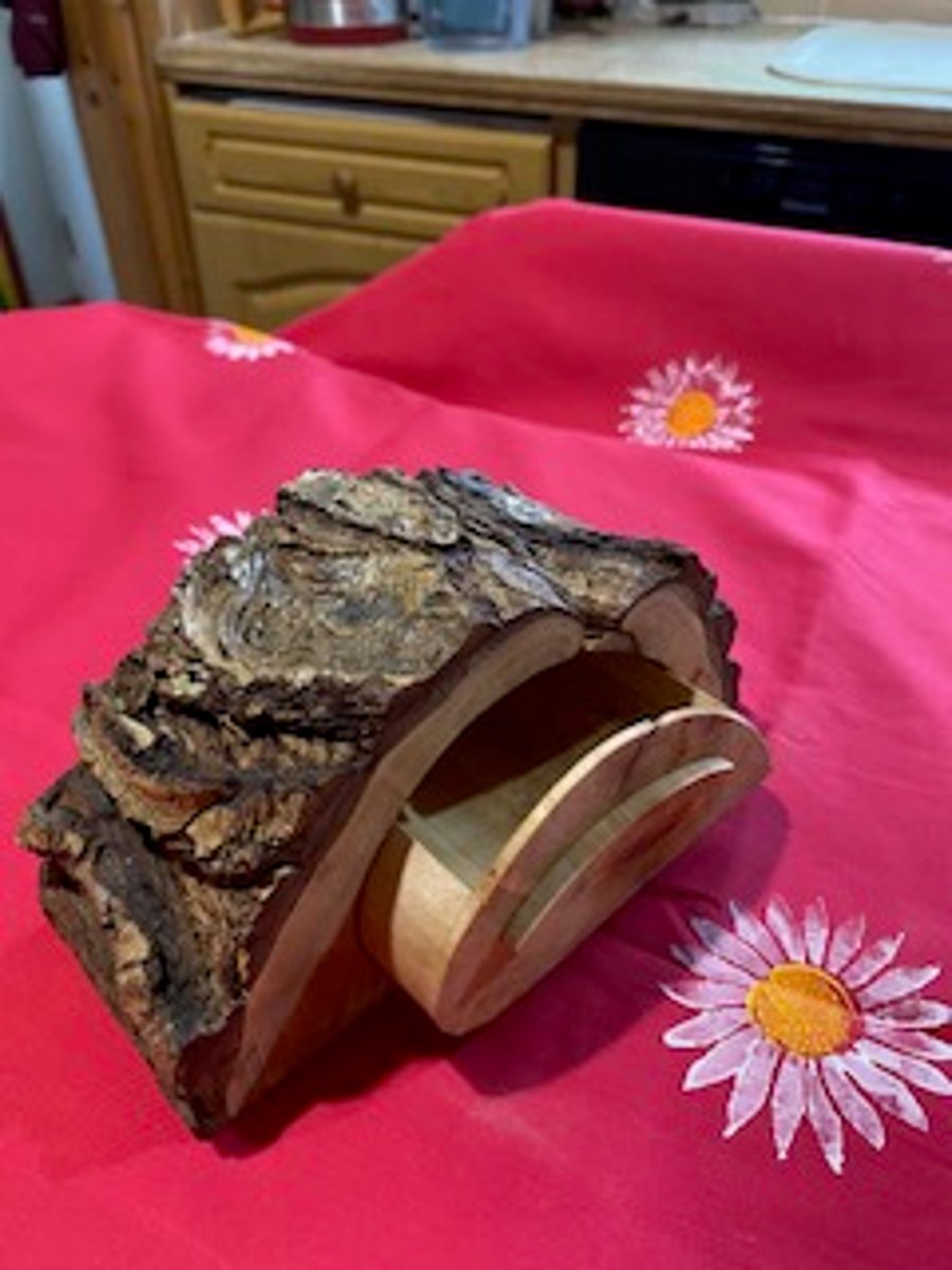 Live edge trinket box