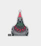 Funny Novelty Vinyl Sticker - Grumpy Birthday Pigeon - Image 1