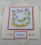Thinking of you card - mouse in a pea pod - Image 3