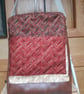 Faux leather and patchwork bag - Image 2