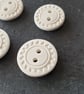 RUBBER Aztec Buttons 12.5mm Last Few Buttons x 5  - Image 3