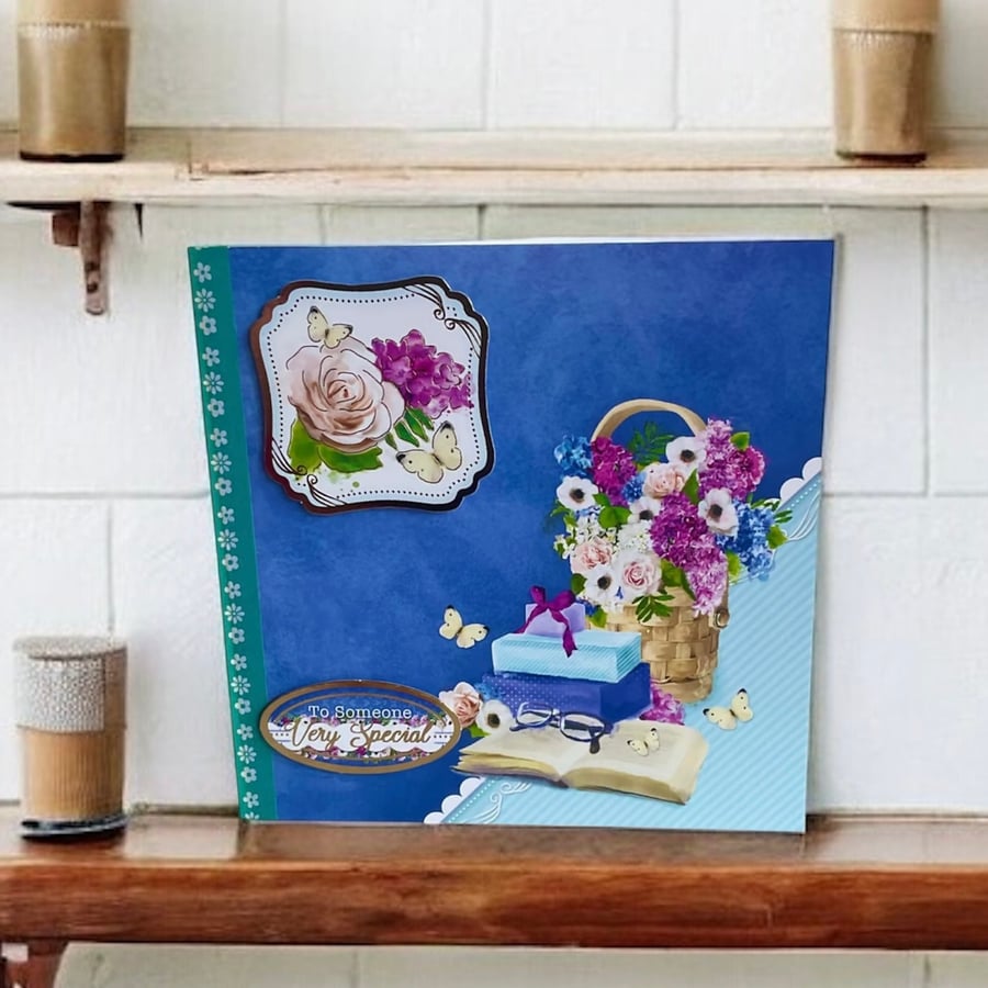 Birthday Card or other Special Occasion. For Her. 