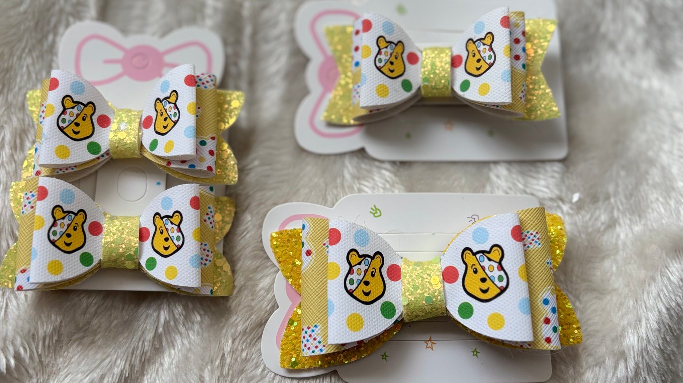 Children in need hair bows