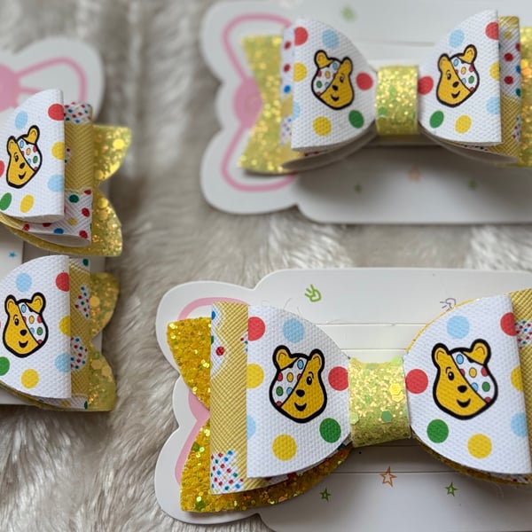 Children in need hair bows