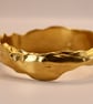 18 Carat Gold Plated Bangle