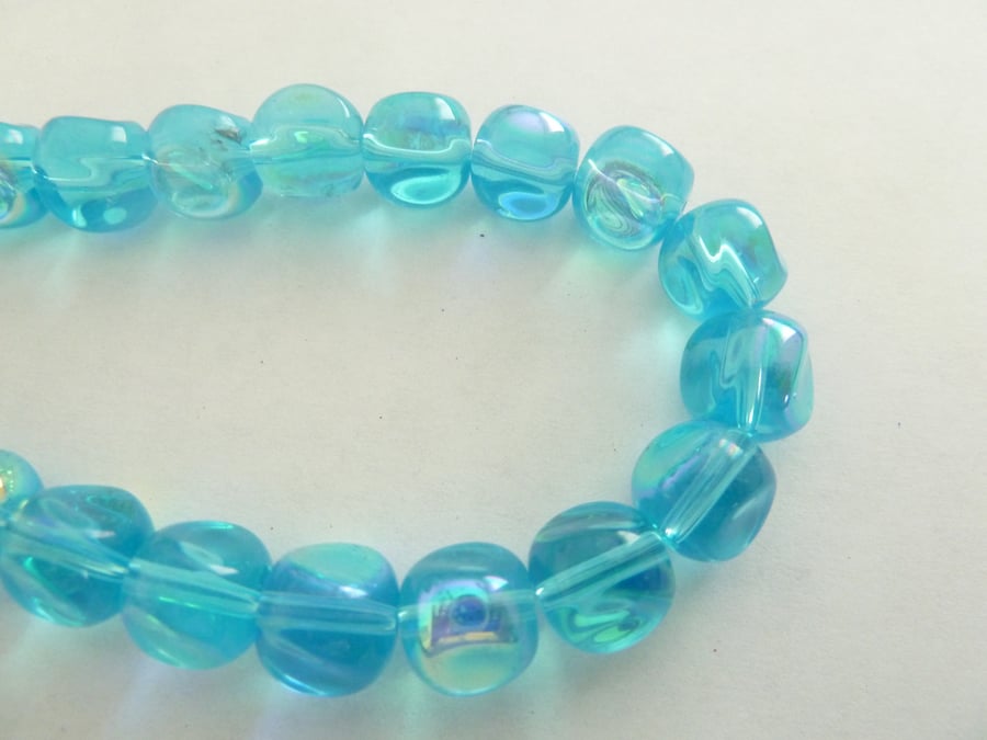 Blue AB coated nuggets