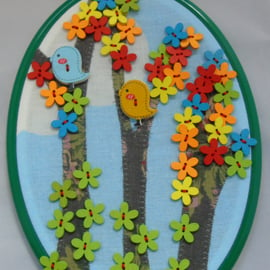 Seconds Sunday Birds and the Trees Wall Hanging