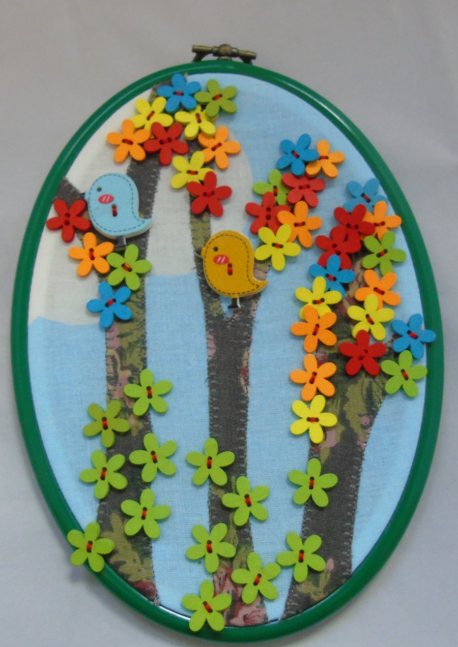 Seconds Sunday Birds and the Trees Wall Hanging