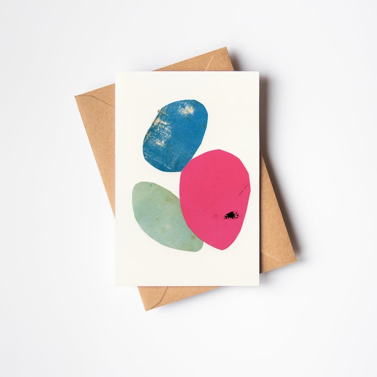 Mid Century Modern Greeting Card - Abstract 003