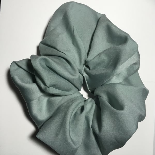 Scrunchie made from a vintage scarf