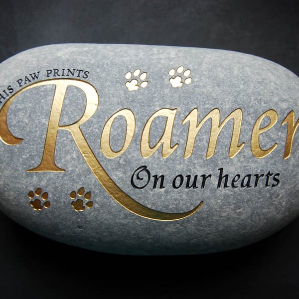 Custom Garden Pet Memorial For Cat Dog Rabbit - Large