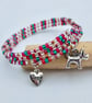 Memory Wire Wrap Bracelet With Charms, Birthday, Anniversary, Gifts For Her