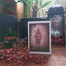 Christmas Greeting Cards - traditional art, whimsical gothic.