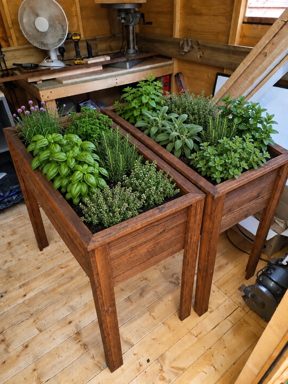 Premium Redwood Planter