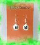 Lego Skull Earrings