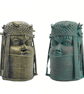 Benin bronze Greathead bust, 3d printed african king statue, Benin oba figurine,