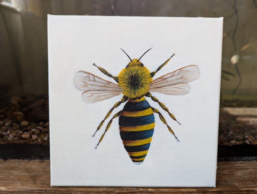 Ivy Mining Bee Painting