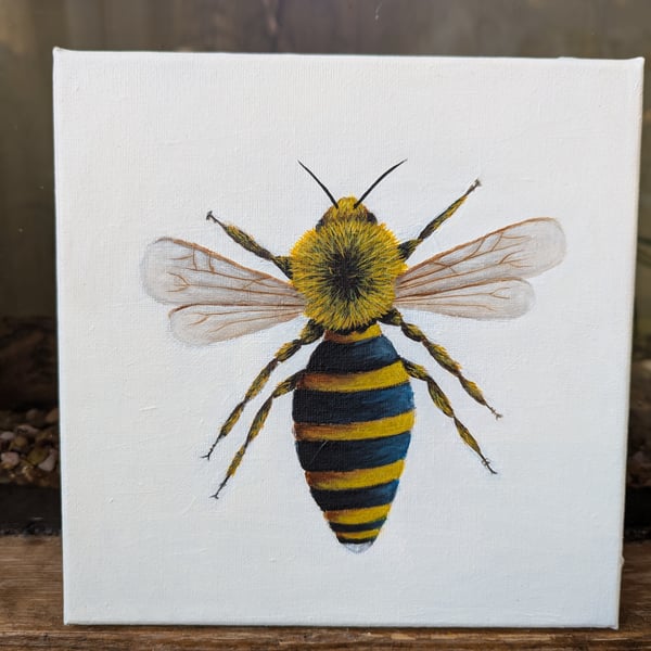Ivy Mining Bee Painting