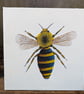 Ivy Mining Bee Painting - Image 1
