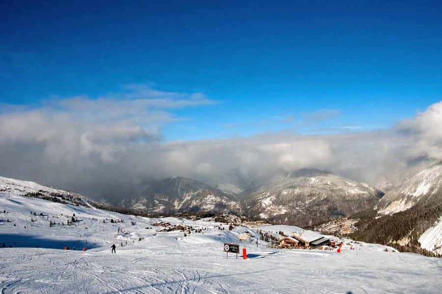 Courchevel 3 Valleys French Alps France Photograph Print