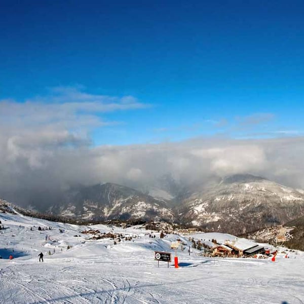 Courchevel 3 Valleys French Alps France Photograph Print