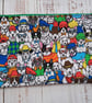 Dogs fabric zip pouch for storage - Image 1