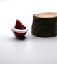 small glass father Christmas keepsake figure - Image 2