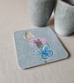 Common blue butterfly coaster - Image 1