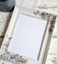 Rustic Shabby Chic Floral Butterfly Pboto Frame - Image 6