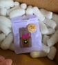 Handmade Wooden Bear Keyring Set (Pair) - Image 4