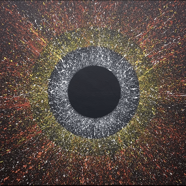 STAR CHAOS 2 –  Acrylic Splatter Painting 